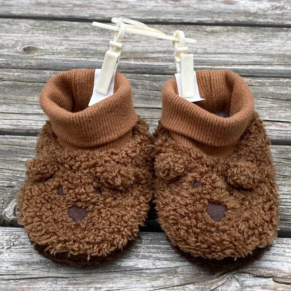 Baby Gap Brannan Bear Slippers for Toddler S (5-6) - Picture 3 of 9